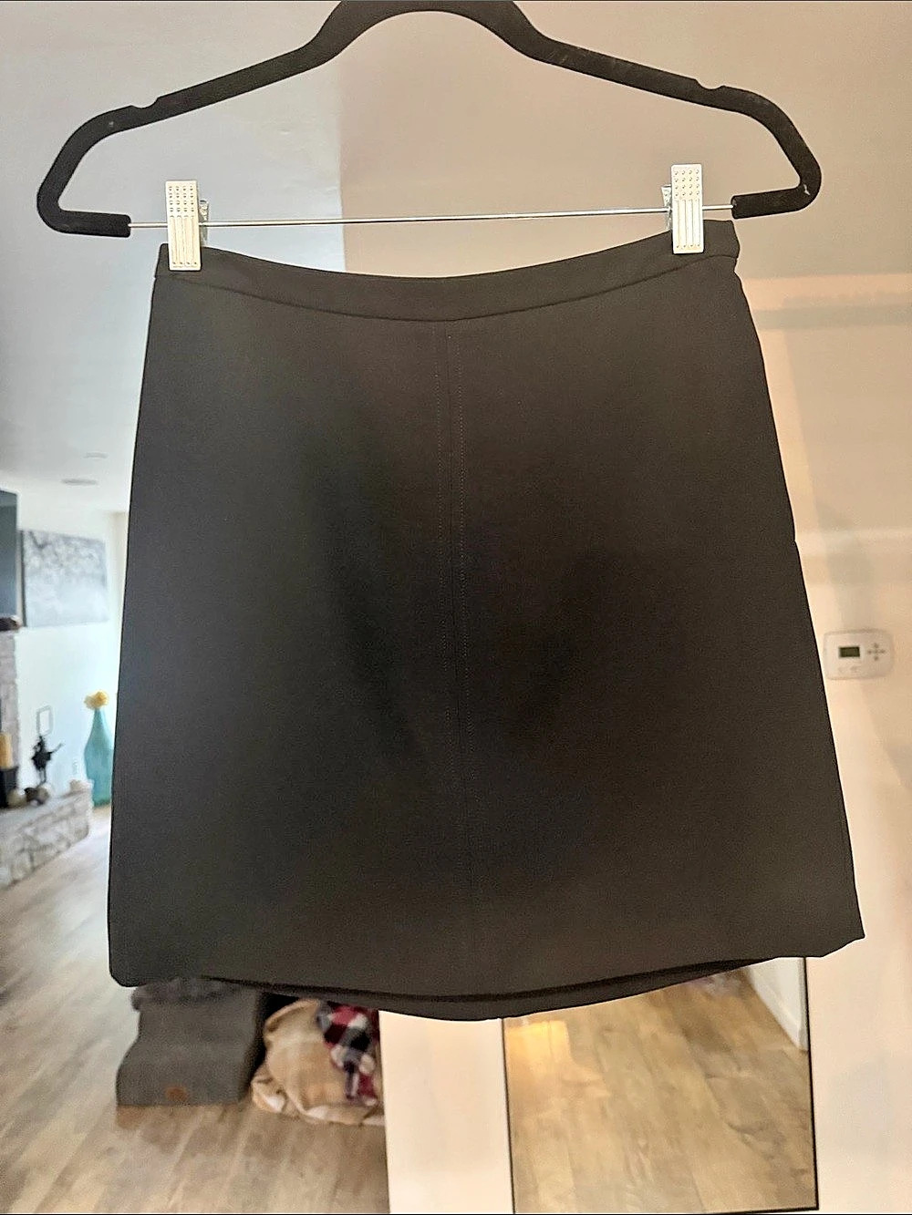 bebe Black Mini Skirt Size 4 Like New 🖤 vintage Y2K